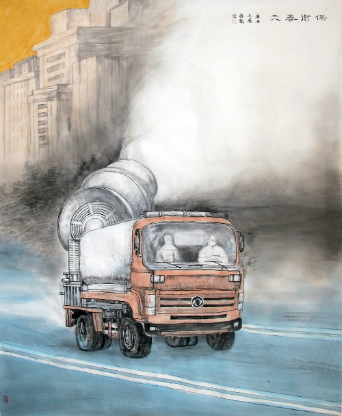 【甘肅全民戰(zhàn)“疫”】保衛(wèi)春天！蘭州榆中縣文藝界致敬“逆行者”