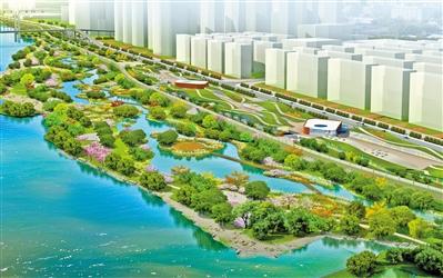 54萬平方米 雁灘濕地公園“入畫來”！