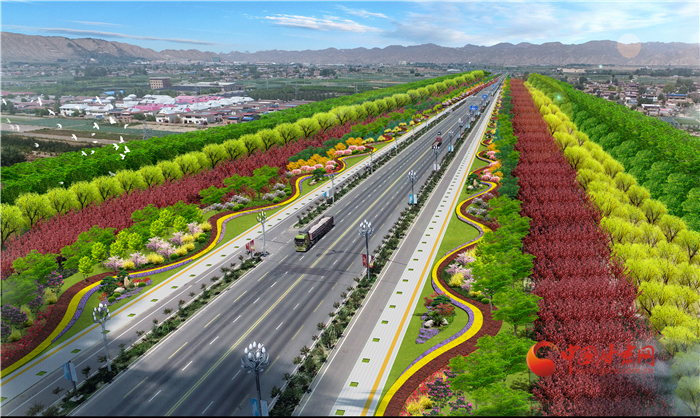 搶先看?。?！蘭州榆中生態(tài)創(chuàng)新城未來綠化有多美 