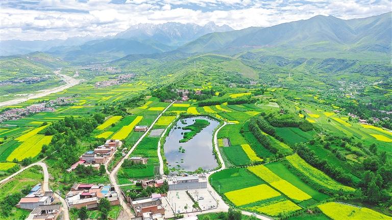 臨夏縣池灣景色美如畫