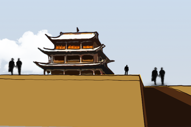 【直擊嘉峪關變遷】手繪長圖丨嘉峪關城648歲了！帶你漫游關城保護記