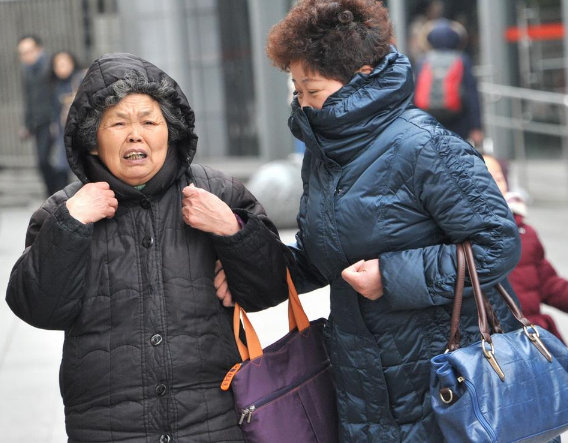 寒潮來襲，心腦血管疾病老年患者增加