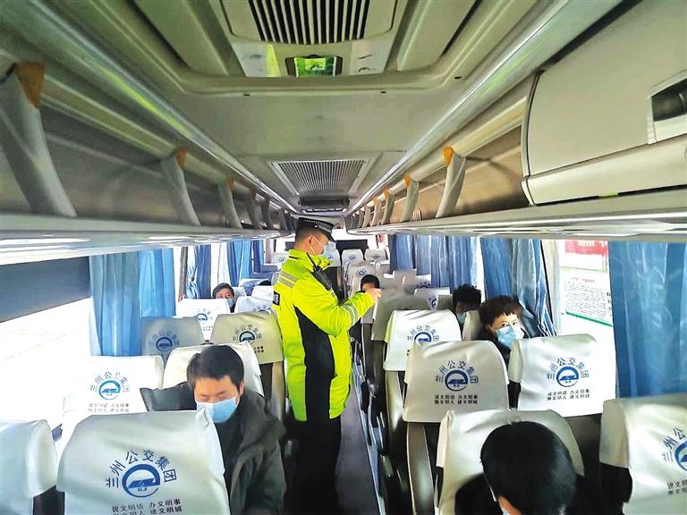 蘭州交警啟動春運最強交通安全保障已查處超員31起、飲酒醉酒駕駛39起