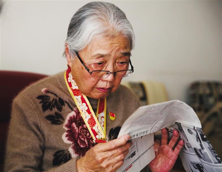 用一生踐行入黨時(shí)的錚錚誓言 走訪“張全貞市話操作法”創(chuàng)始人、離退休老黨員張全貞