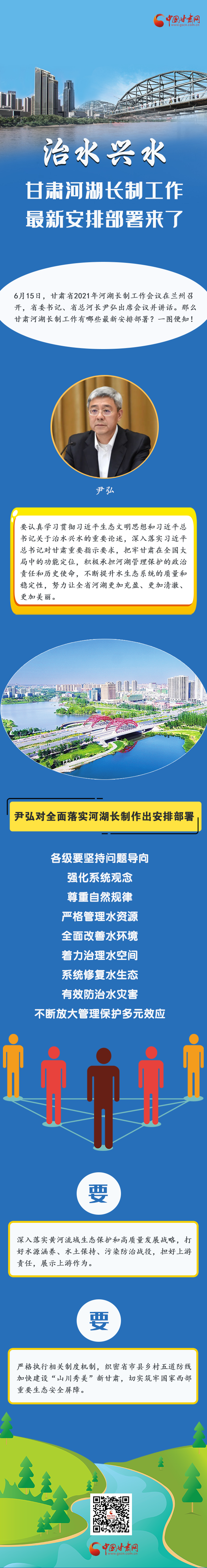 圖解|速看！甘肅河湖長制工作最新安排部署來了