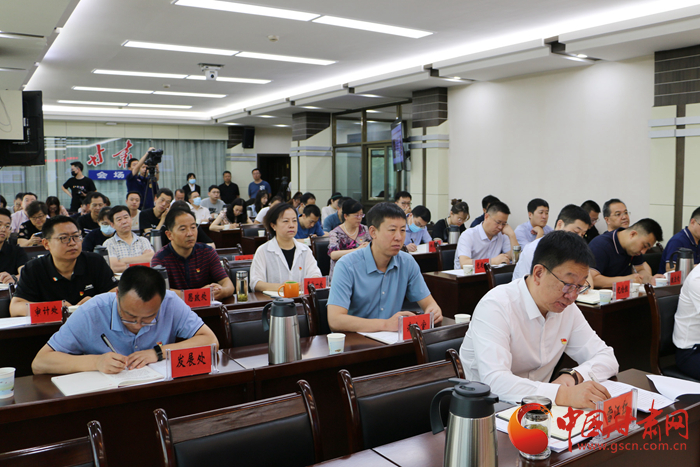 甘肅省教育系統(tǒng)學(xué)習(xí)貫徹習(xí)近平總書(shū)記“七一”重要講話(huà)精神宣講報(bào)告會(huì)舉行