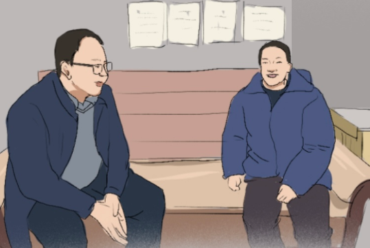 手繪丨追憶邱軍：扎根泥土，他把生命永遠定格在扶貧路上