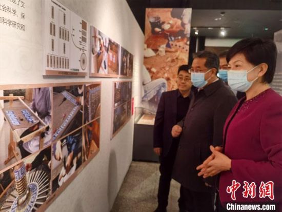 圖為展覽現(xiàn)場(chǎng)?！●T志軍 攝