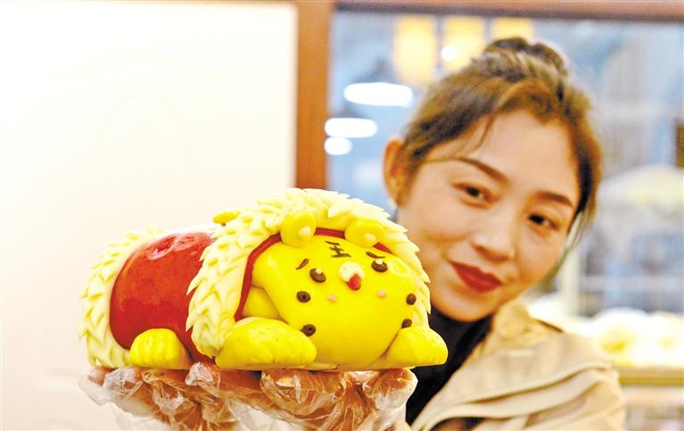 小老虎花餑餑，你舍得吃嗎？