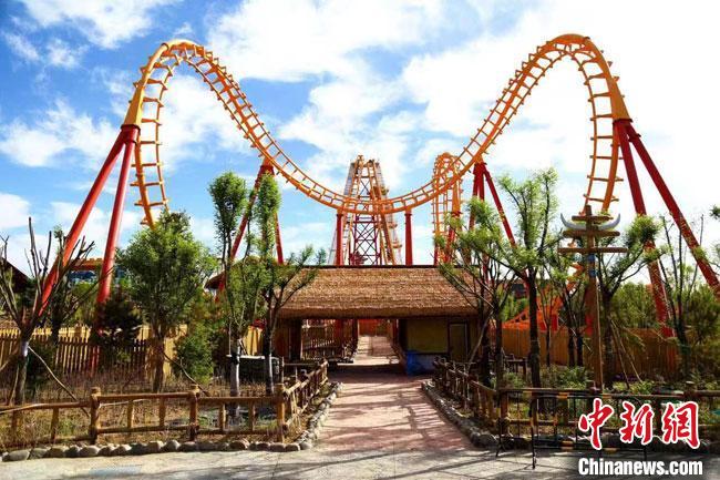 圖為嘉峪關(guān)方特歡樂世界。(資料圖) 趙海宏 攝