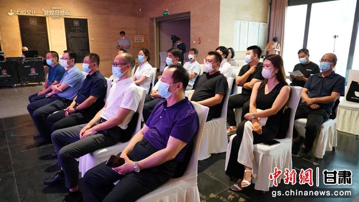 親子音樂舞臺劇《敦煌奇妙夜》全國巡演新聞發(fā)布會現(xiàn)場。