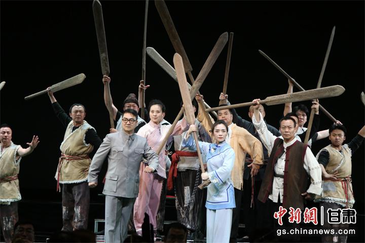 圖為演出劇照。甘肅省隴劇院供圖