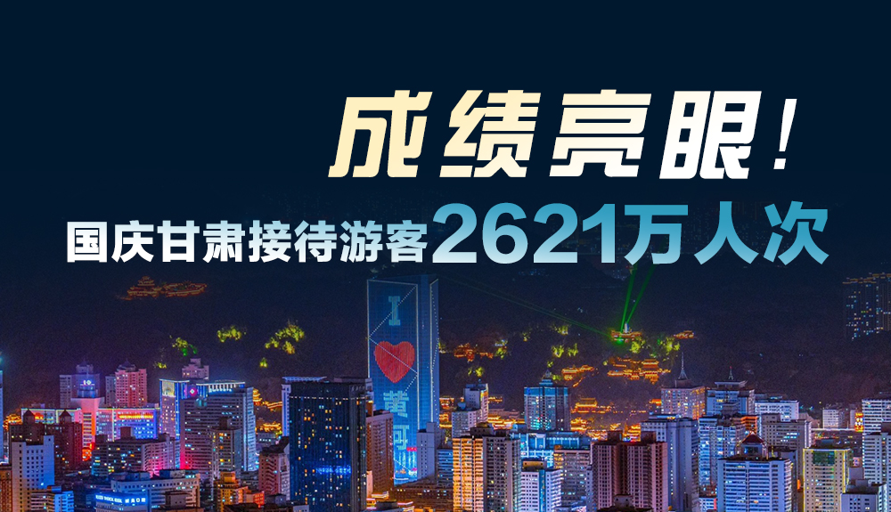 成績亮眼！國慶甘肅接待游客2621萬人次