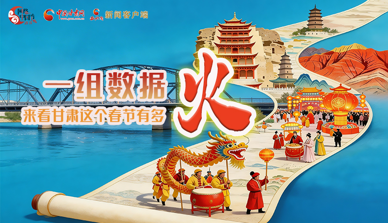 海報｜一組數(shù)據(jù)，來看甘肅這個春節(jié)有多火